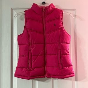 Old navy girls hot pink vest